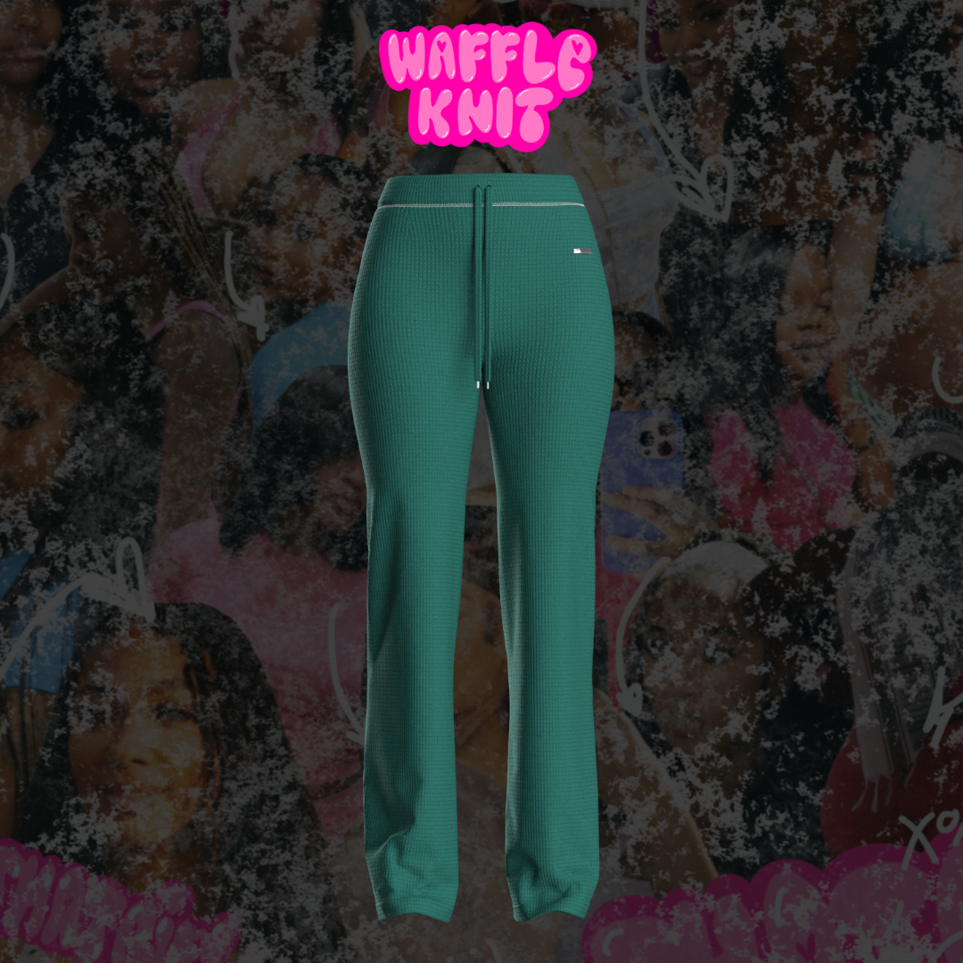 Waffle Knit Pants (read description)