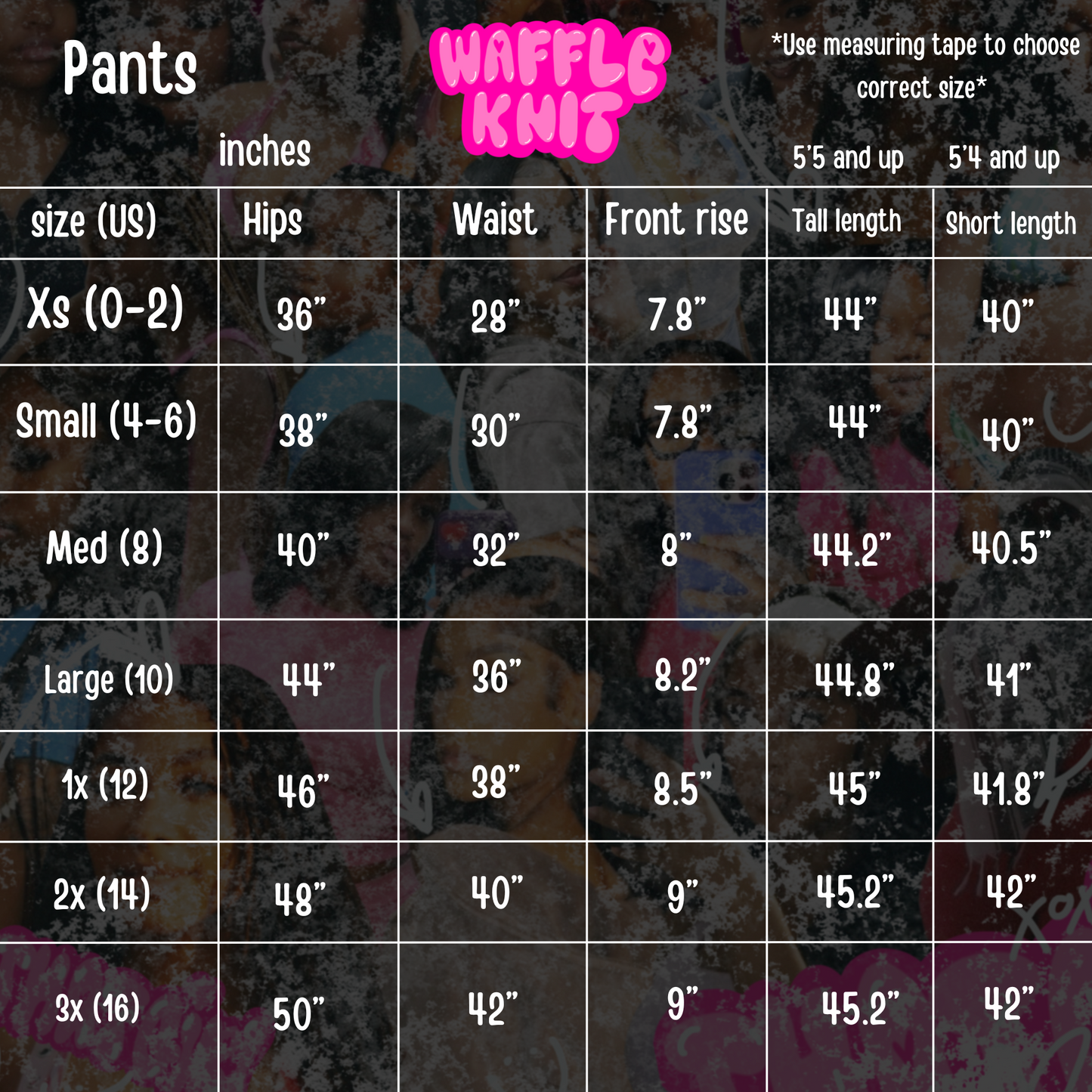 Waffle Knit Pants (read description)