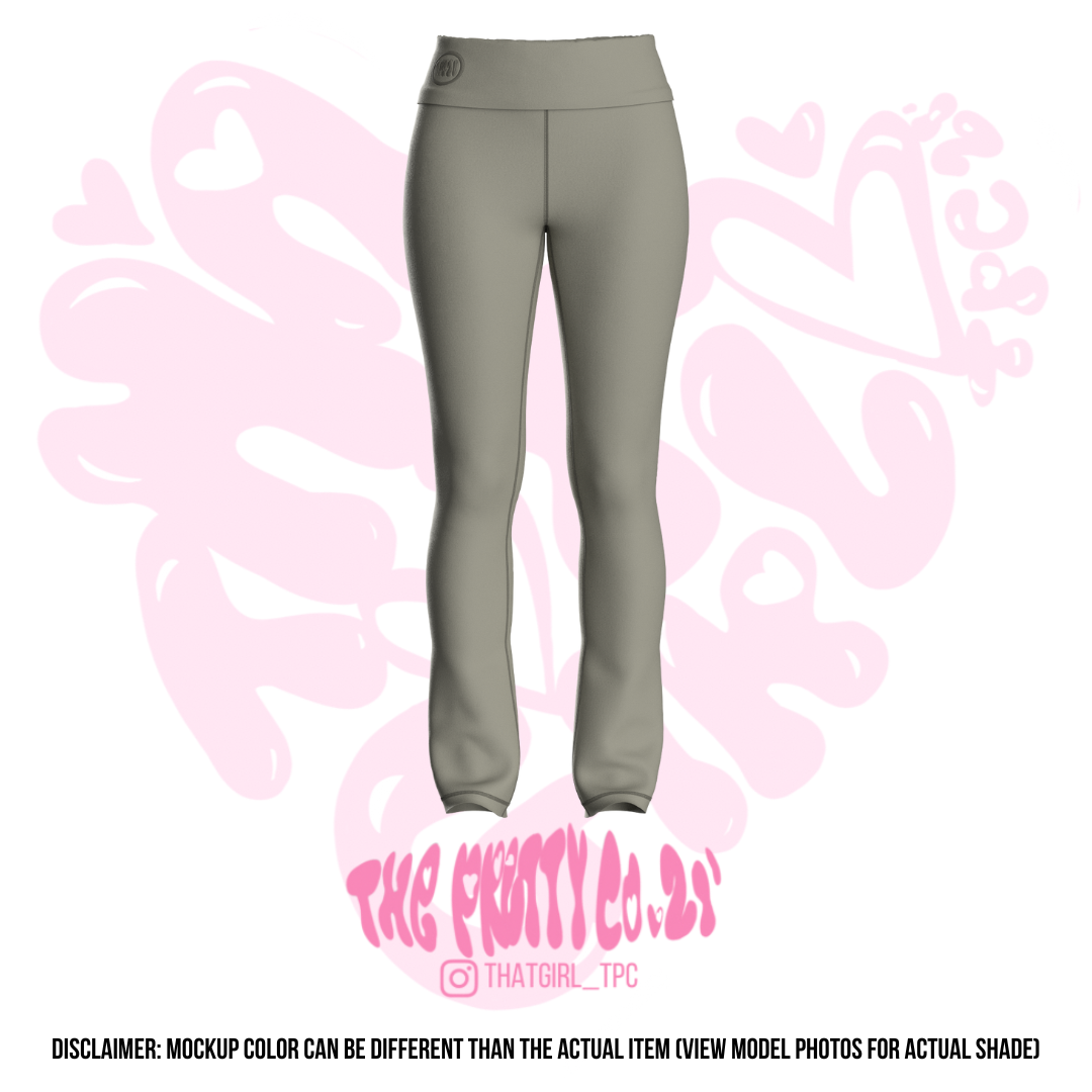 Smooth Fold-Over Pants